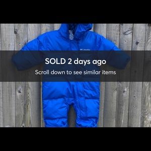BLUE, INFANT, SNOWSUIT